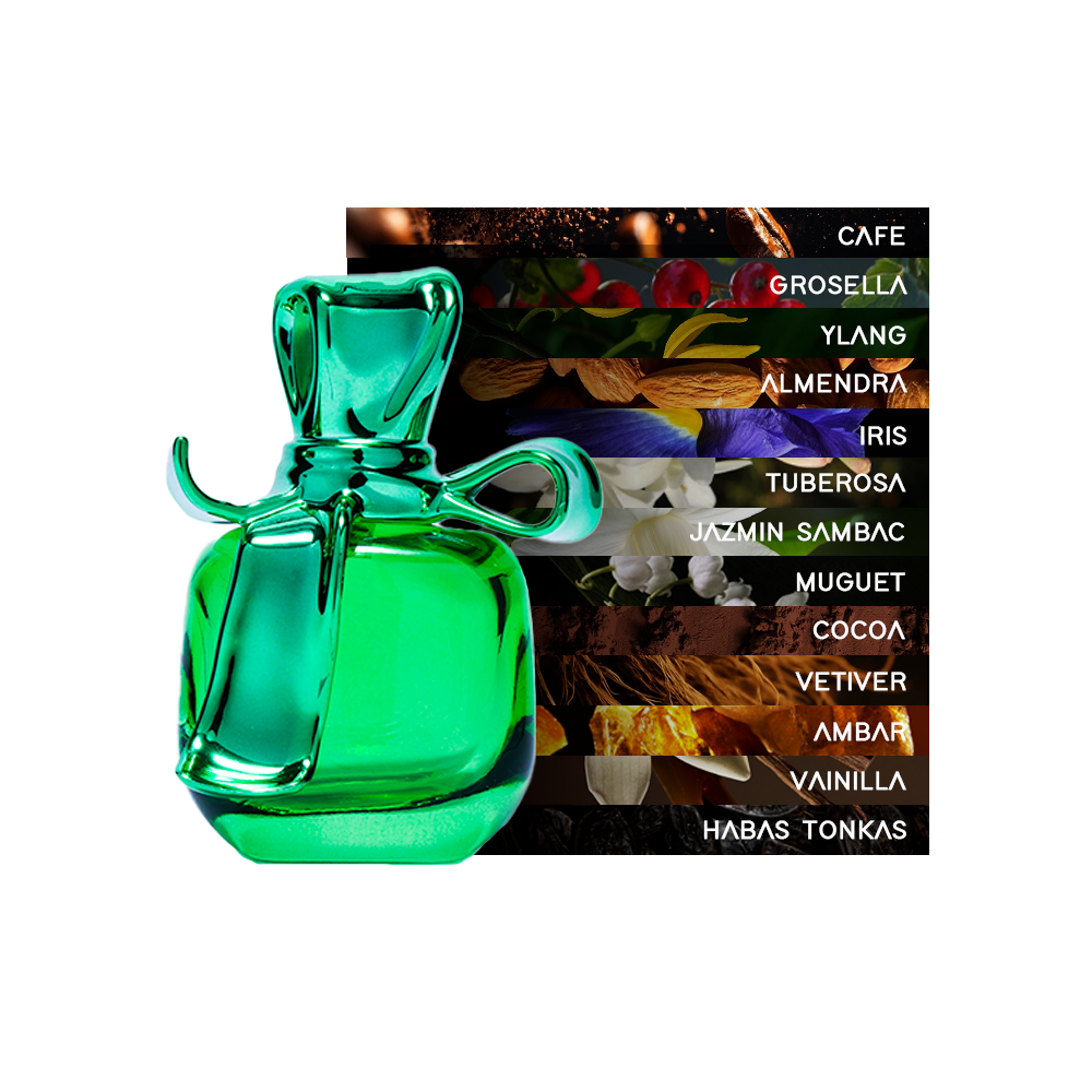Notas olfativas del perfume femenino Grasse